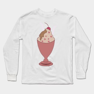 Ice cream sundae Long Sleeve T-Shirt